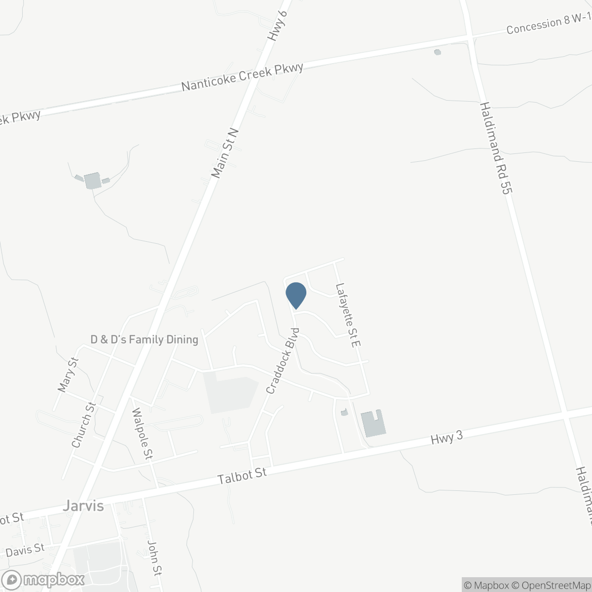 92 CRADDOCK Boulevard, Jarvis, Ontario N0A 1J0